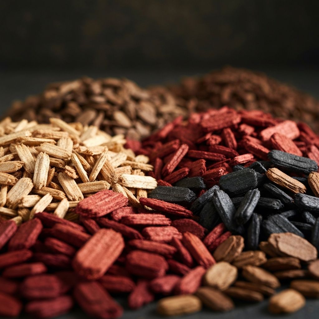 Decorative garden mulch and wood chips multiple colours Melbourne Victoria